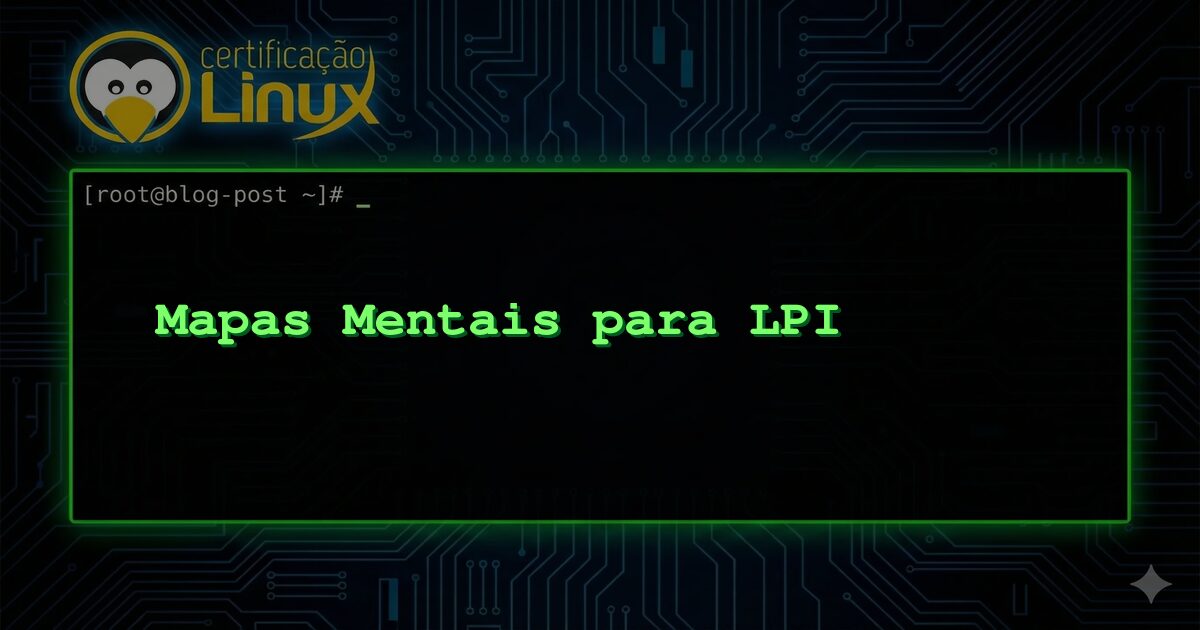 Mapas Mentais para LPI