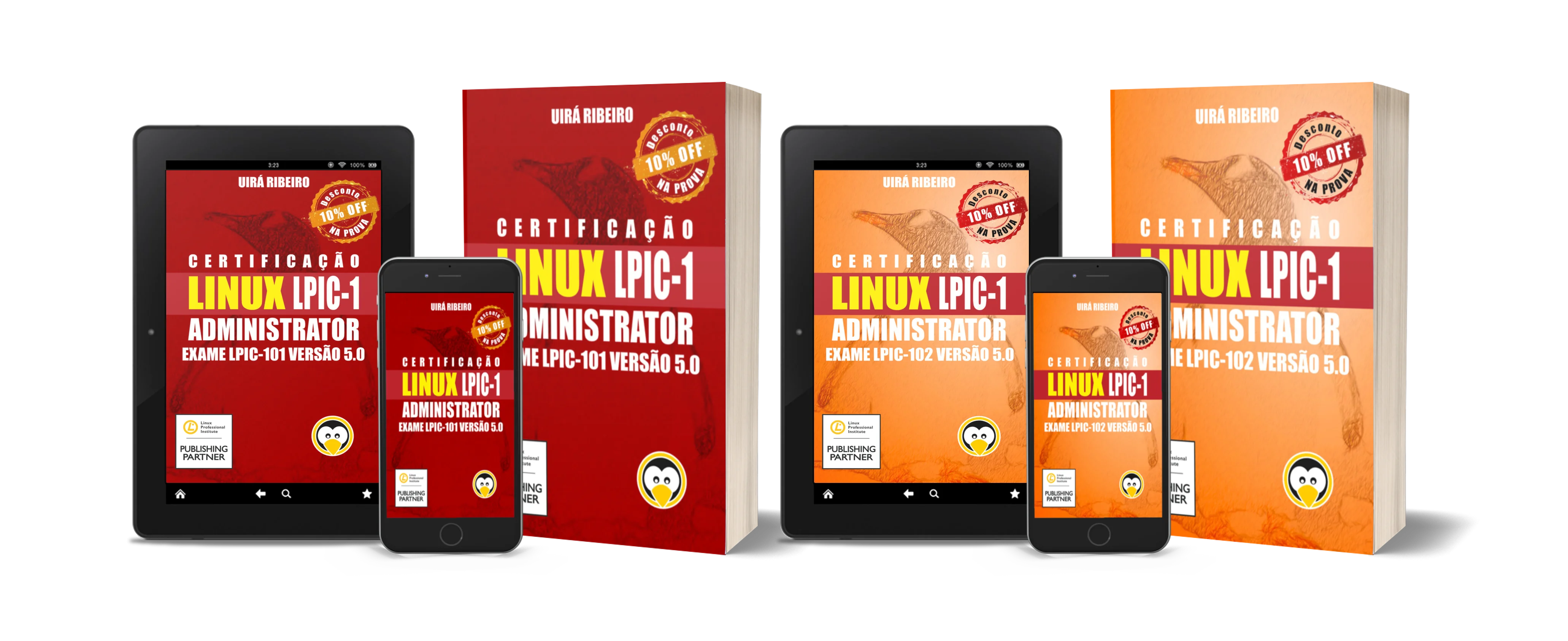Combo Livro Certificação Linux LPIC-1